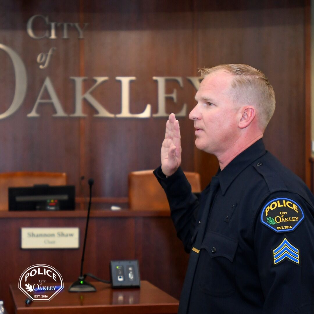 Casey Minister promoted to Oakley police sergeant | Features 