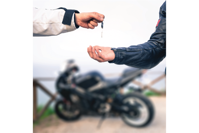 What to do after top buying a used motorcycle