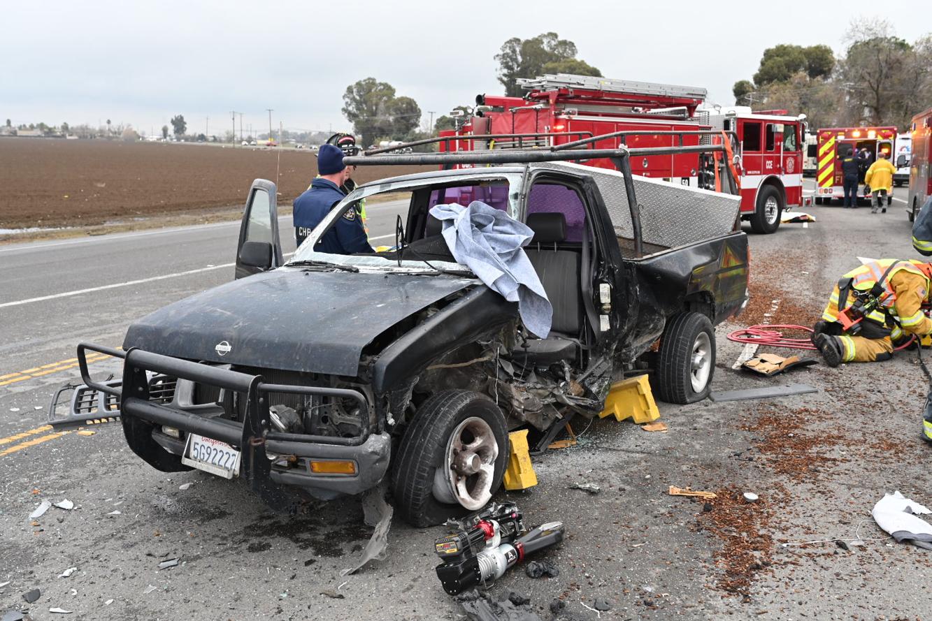Excessive speed leads to threevehicle accident in Byron Breaking