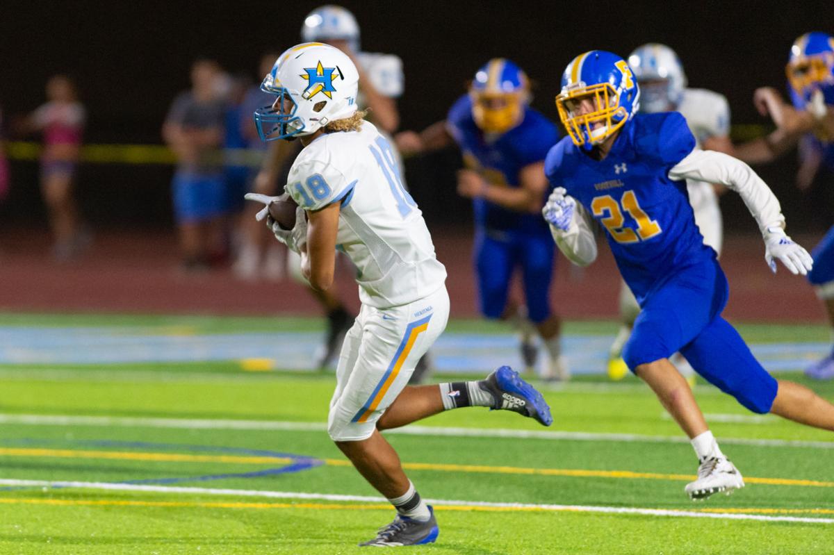 Foothill High football team runs over Heritage Sports