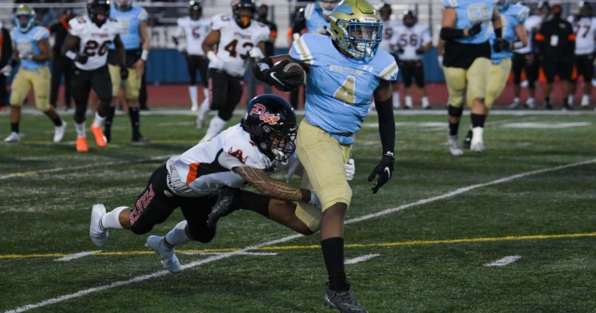 Pittsburg High School football team defeats Heritage Sports