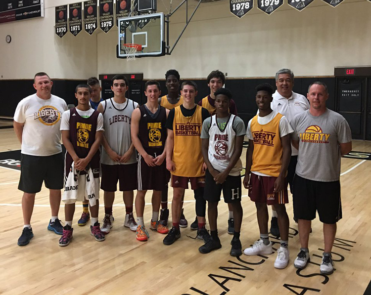 Liberty High School Boys Basketball Team Wins Delta College