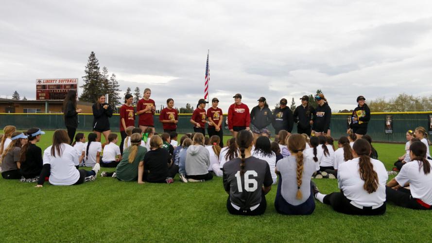 Liberty High softball revels hosting first spring youth camp, preaching sisterhood