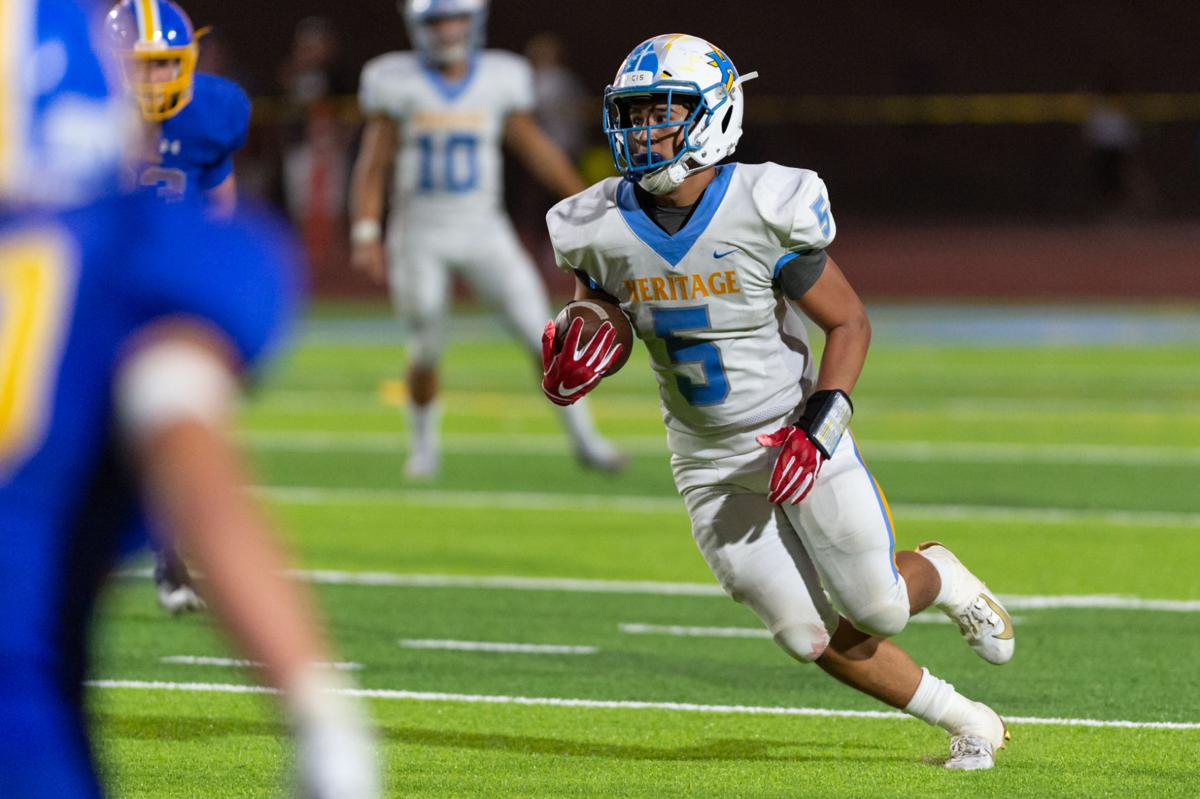 Foothill High football team runs over Heritage Sports