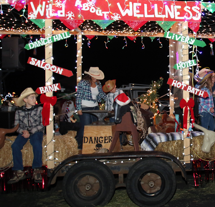 riding into christmas on the parade of lights news thepress net riding into christmas on the parade of lights