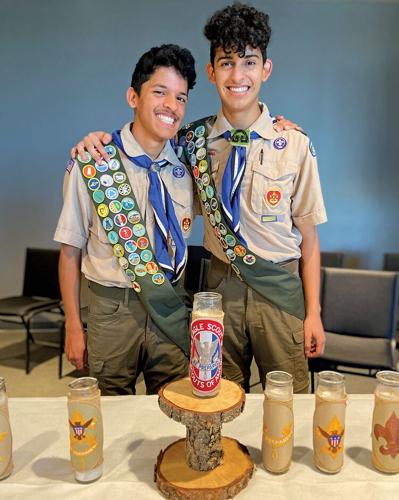 Twins achieve the rank of Eagle Scout