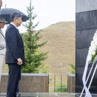 Japan imperial couple visit WWII memorial, hail 'deep friendship' in Mongolia