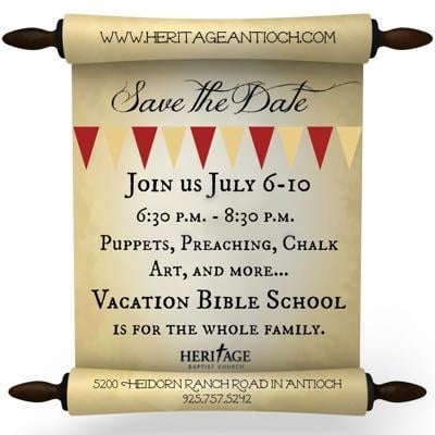 Family Vacation Bible School