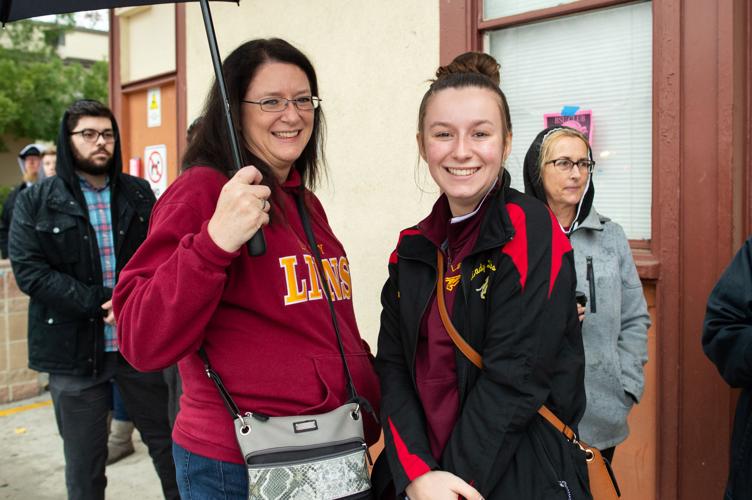 Liberty state champions arrive home