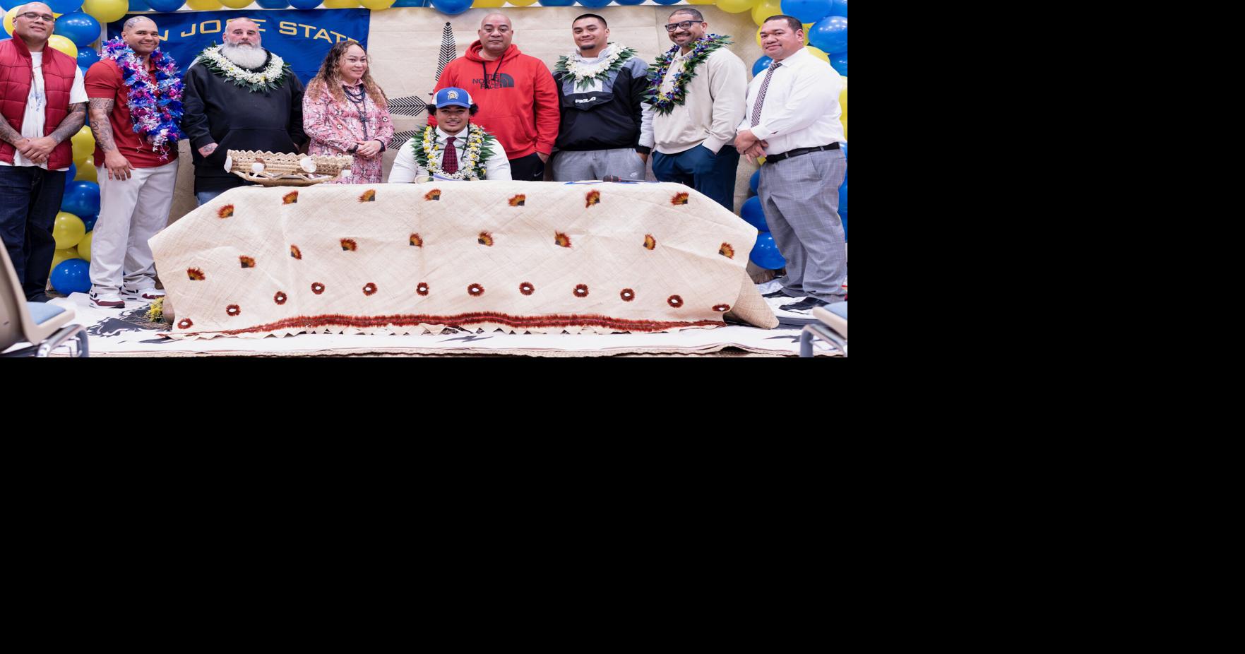 Liberty's Lotoaniu signs letter of intent in front family, friends and church community