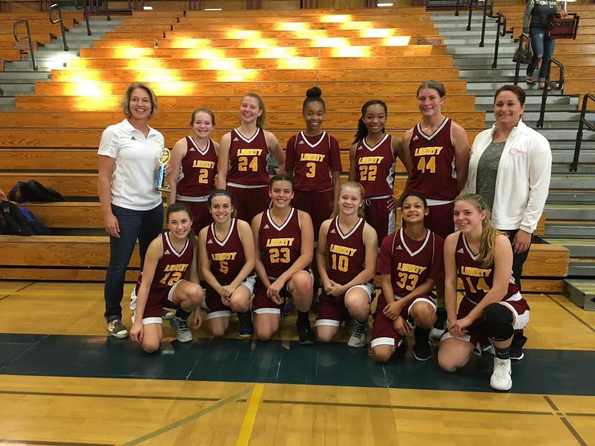 Liberty girls' freshman basketball team dominates season Sports