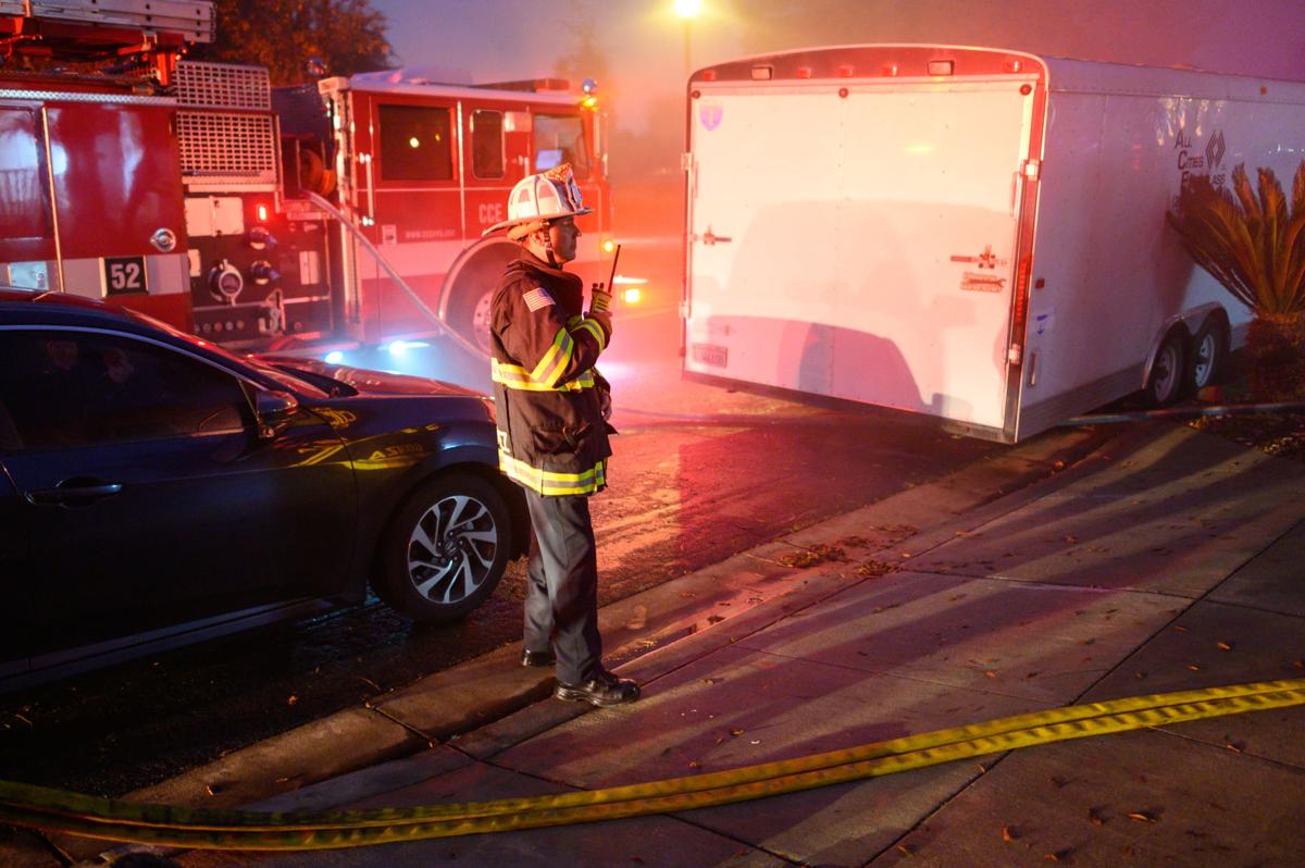 Brentwood residential fire