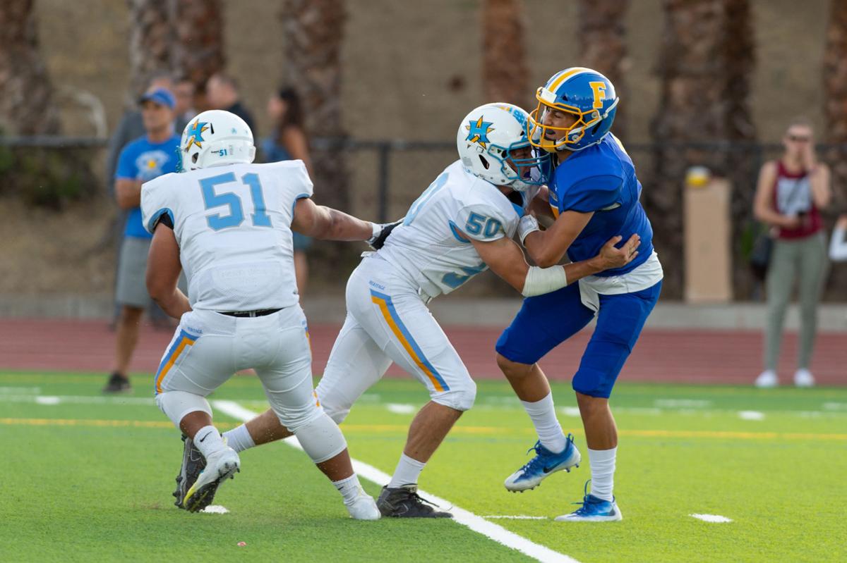 Foothill High football team runs over Heritage Sports