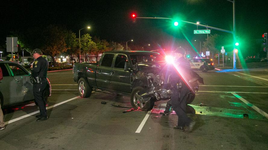 Driver of pickup truck involved in Balfour Road crash arrested on suspicion of DUI