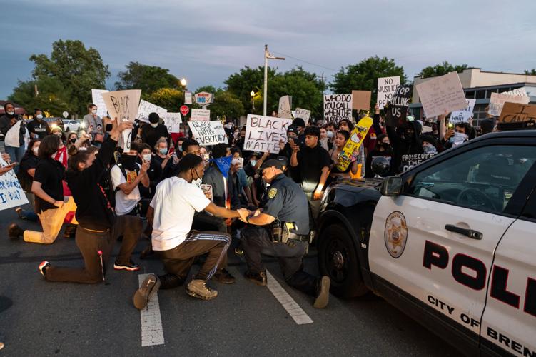 brentwood protest