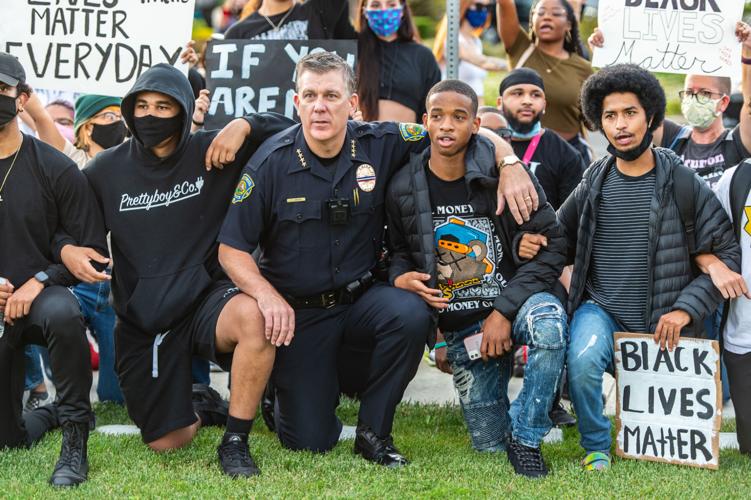 brentwood protest