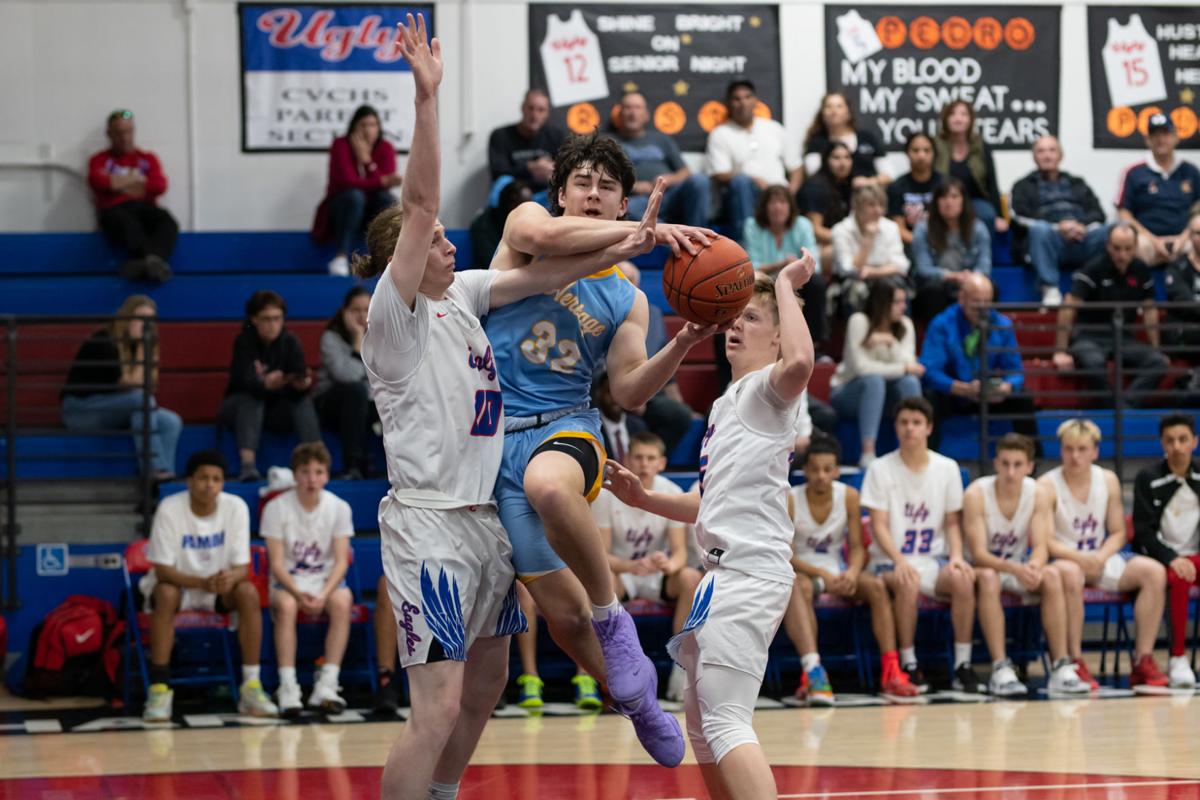 Heritage Boys Basketball Team Upsets Clayton Valley Charter In