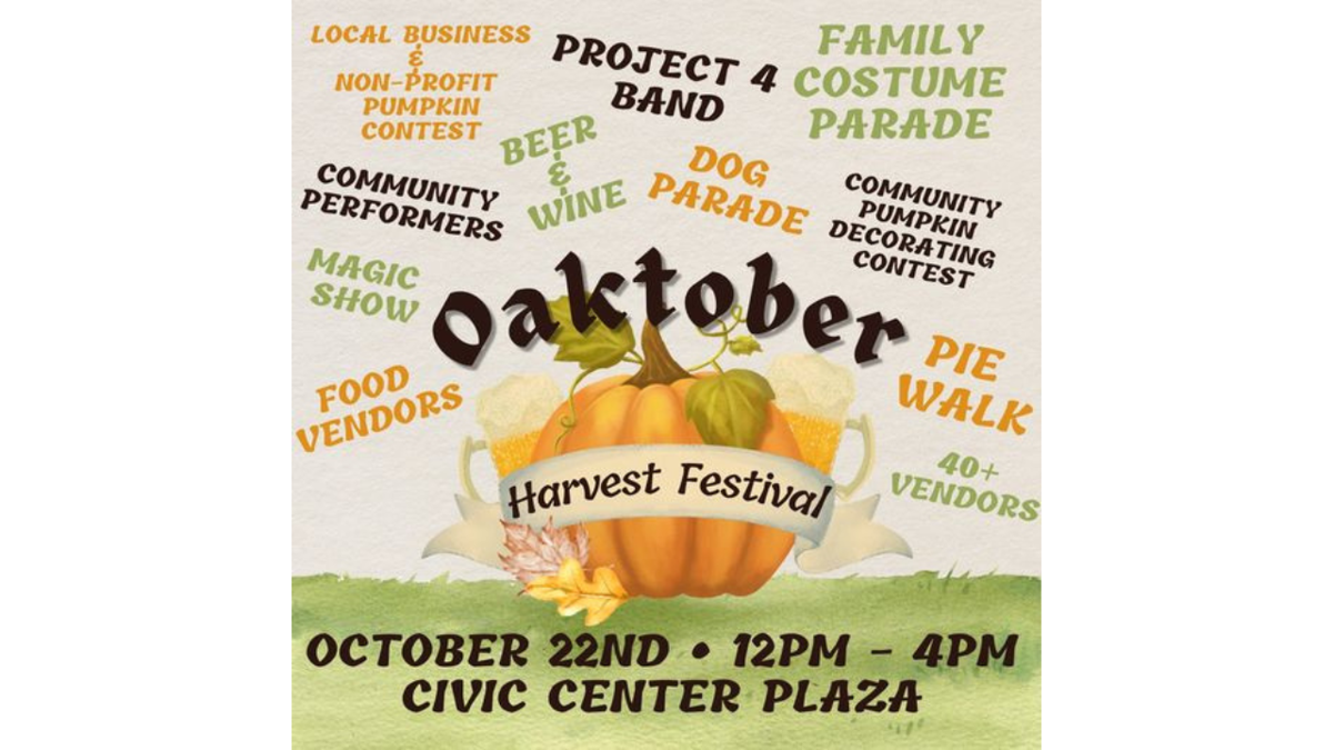 The annual Oaktober Harvest Festival returns | Living ...