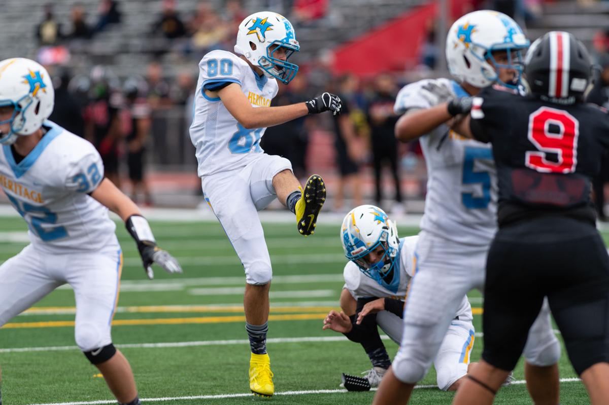 Heritage v James Logan football