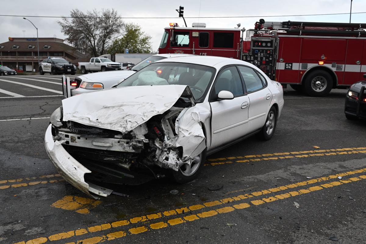 Excessive speed leads to threevehicle accident in Byron Breaking