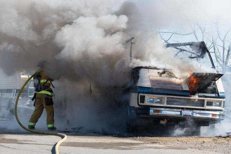Fire destroys RV at Holland Riverside Marina in Knightsen News