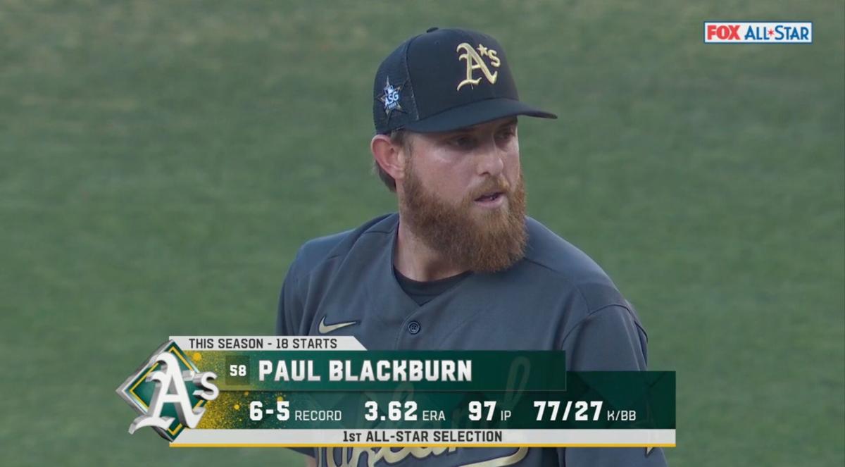 Heritage High School alum Paul Blackburn nearly perfect in Major League  Baseball All-Star Game | Sports | thepress.net