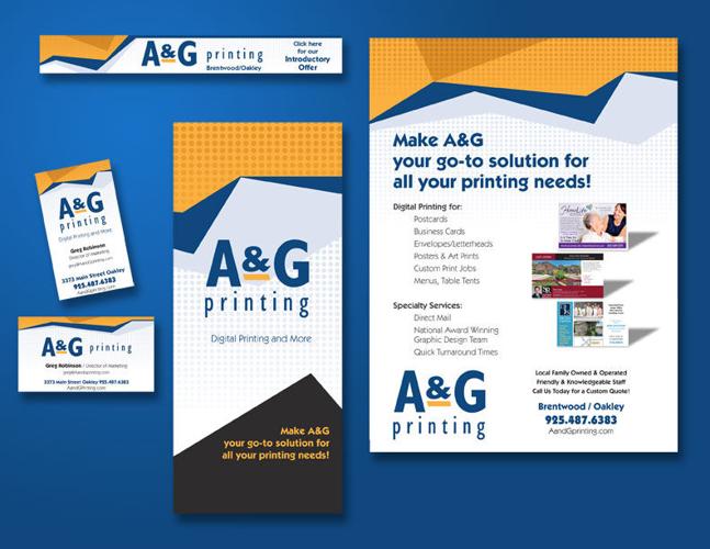 A&G Printing Business package - portfolio