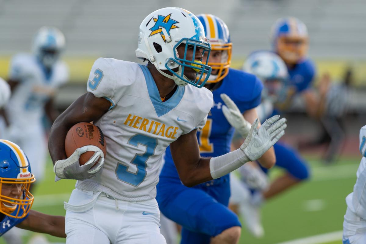 Foothill High football team runs over Heritage Sports