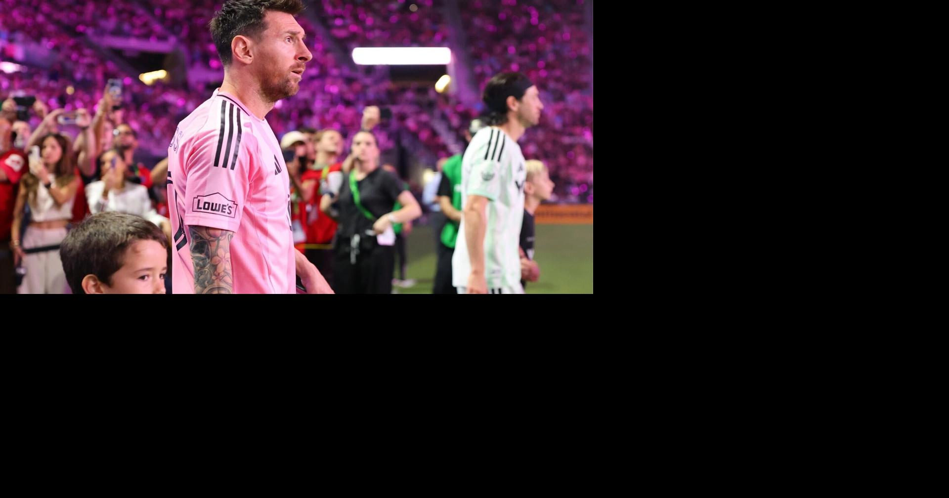 Lionel Messi scores first Inter Miami goal in brand new stadium with ...