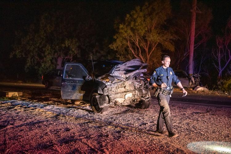 Accidents on Bethel Island injure three drivers Sunday night, one