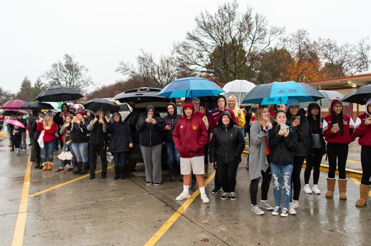 Liberty state champions arrive home