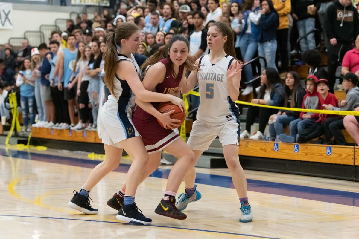 LHS v HHS girls b-ball