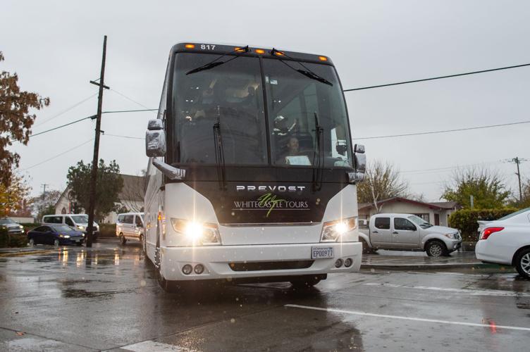 Liberty state champions arrive home