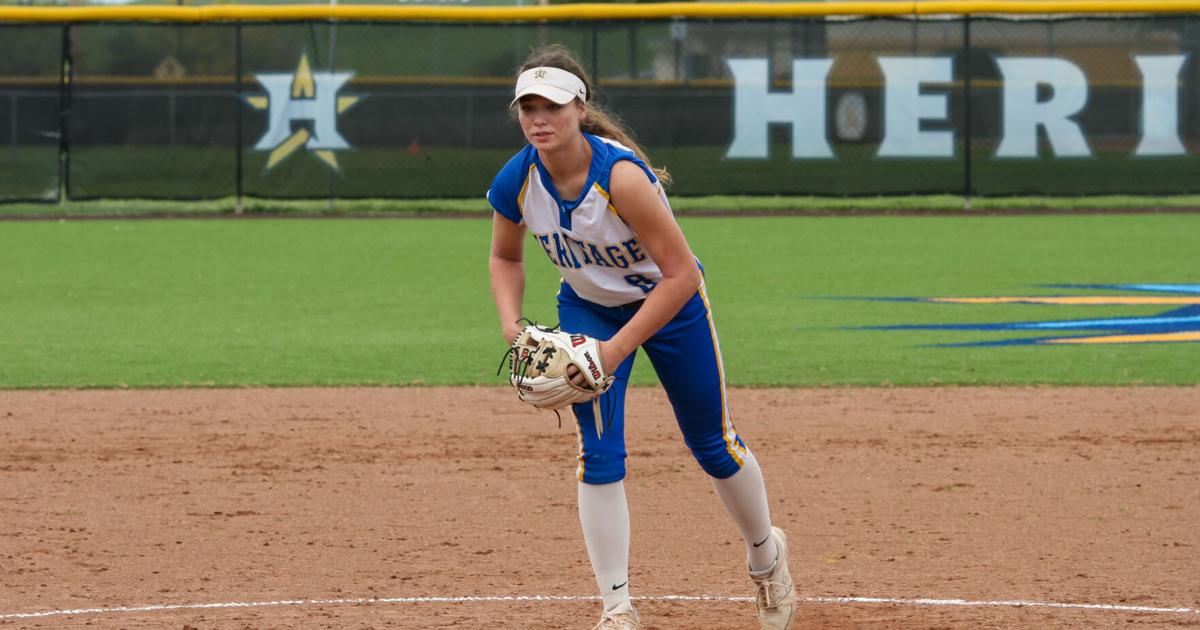 Softball With Roots Heritage softball dominates in first game of the season with 11-0 mercy ...
