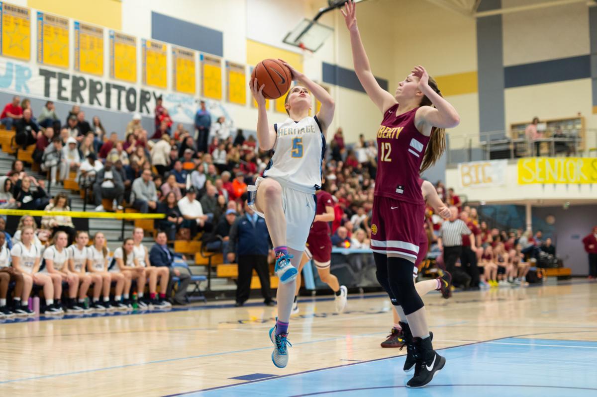 LHS v HHS girls b-ball