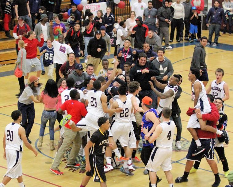 Freedom boys basketball team wins firstever league title Sports