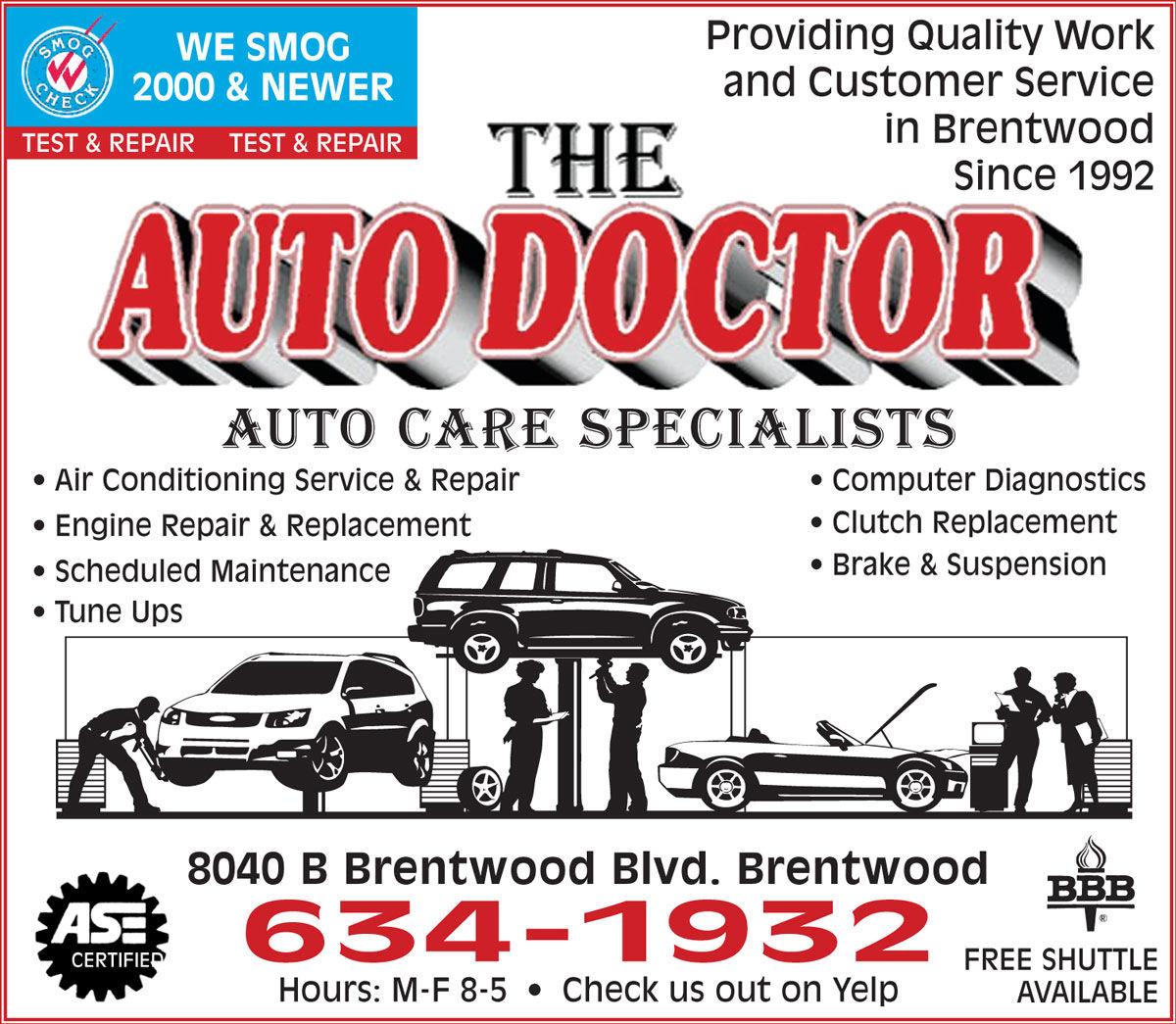 The Auto Doctor auto service Brentwood, CA