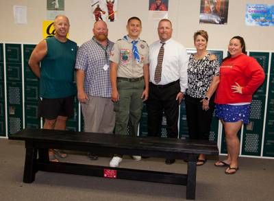 Oakley Eagle Scout project enhances Delta Vista Middle School's facilities  | Features 