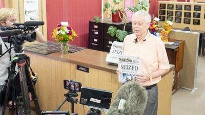 Marion County Record publisher Eric Meyer