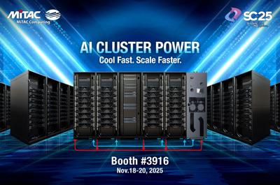 MiTAC Computing Unveils Advanced AI Cluster and Cooling Solutions at Supercomputing 2025