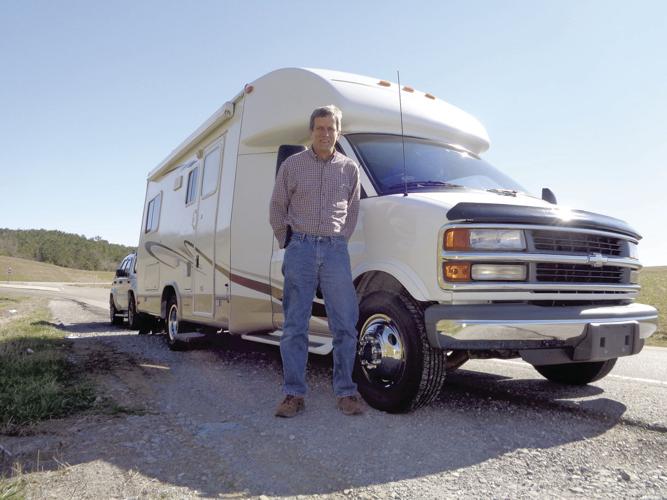 Gabrovic with motorhome