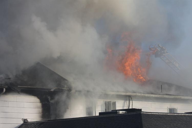 James and Gahr Mortuary fire