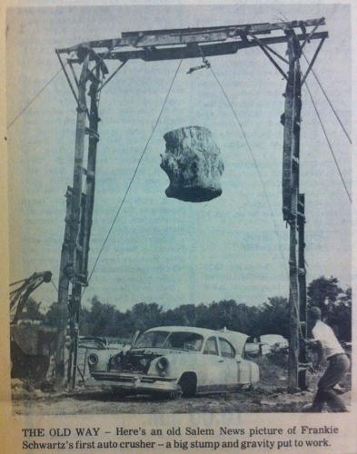 The original Schwartz car crusher