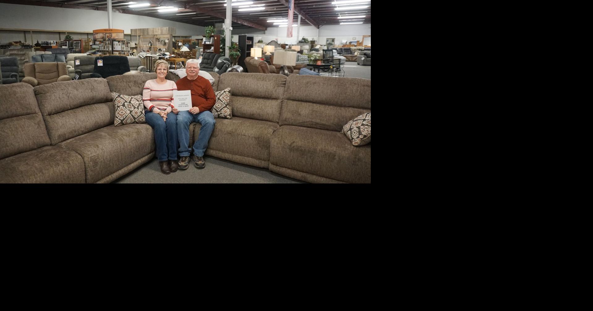 Myers wins 2,000 worth of furniture from Bottorff SouthTown Furniture