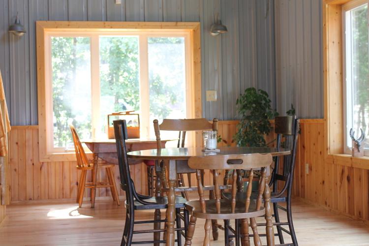 Tasting room at the Red Moose Winery