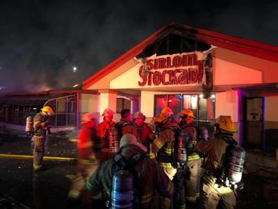 Sirloin Stockade blaze