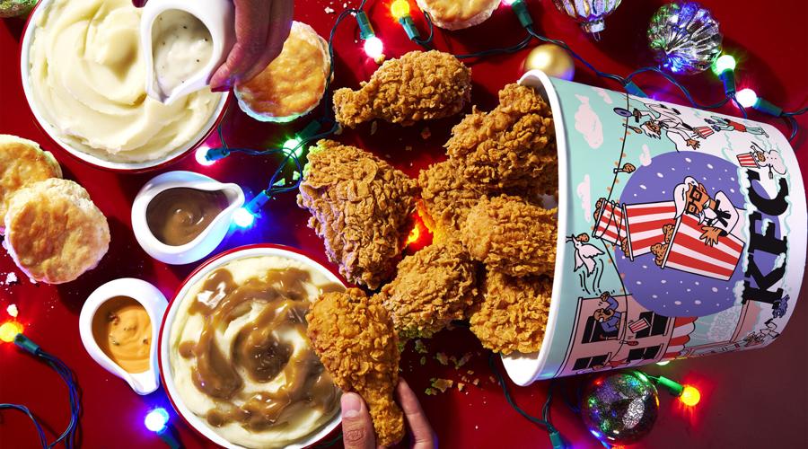 KFC® Says Cluck Turkey and Get a Better Bird This Holiday Season with a $25 Extra Crispy Festive Feast* and Brand-New Gravy Flight**
