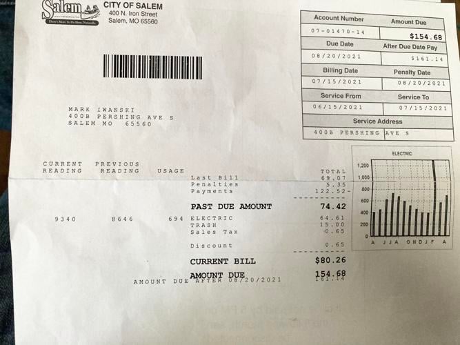 Iwanski’s electric bill