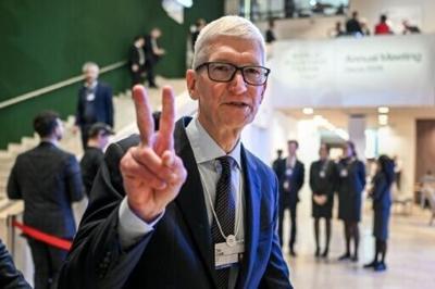 Apple's record-breaking quarterly earnings release comes amid speculation regarding chief executive Tim Cook's retirement from the iPhone maker
