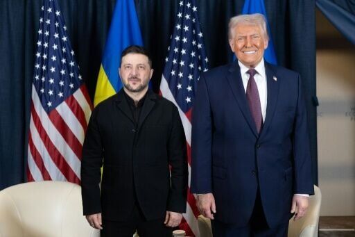Ukraine's President Volodymyr Zelensky and US President Donald Trump both described their talks as good